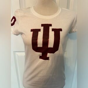 IU Indiana University Victoria’s Secret PINK tee shirt size medium